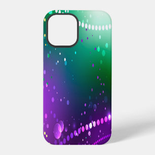 Mardi Gras Festive Purple Background iPhone 12 Pro Case