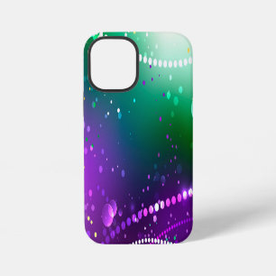 Mardi Gras Festive Purple Background iPhone 12 Mini Case