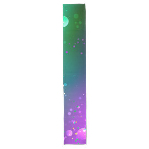 Mardi Gras Festive Purple Background Long Table Runner