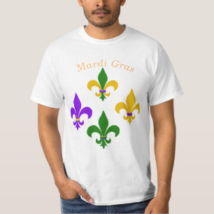 Mardi Gras Fleur de Lis T-Shirt