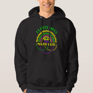 Mardi Gras Funny Carnival Mask Parade Party Beads  Hoodie