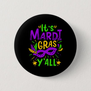 Mardi Gras Gift  6 Cm Round Badge