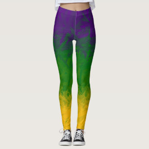 Mardi Gras Gradient Leggings