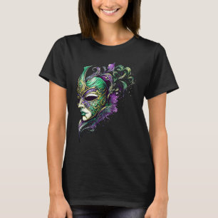 Mardi Gras Green Purple & Gold  5 T-Shirt
