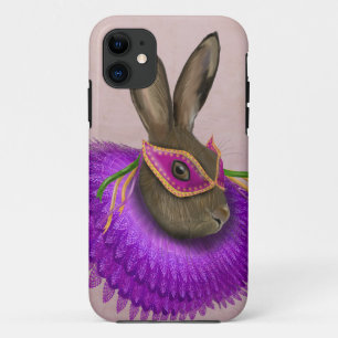 Mardi Gras Hare 4 Case-Mate iPhone Case