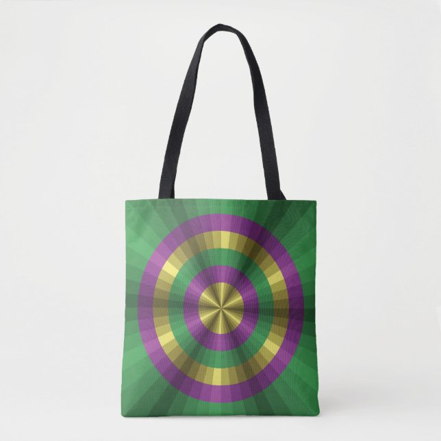 Mardi Gras Illusion All-Over-Print Bag (Front)