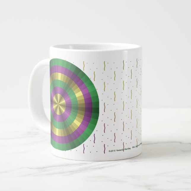 Mardi Gras Illusion Speciality Mug (Front Left)