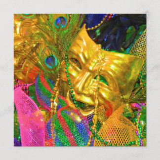 mardi gras invitation
