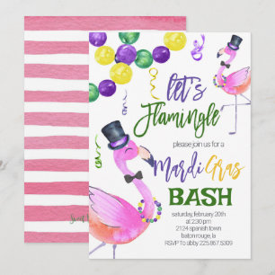 Mardi Gras Invitation