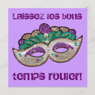 Mardi Gras Invitation