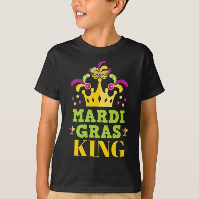 Mardi Gras King 1  T-Shirt (Front)