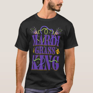 Mardi Gras King 2020 Fun Costume  for men T-Shirt