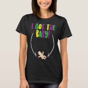 Mardi Gras King Cake By  T-Shirt