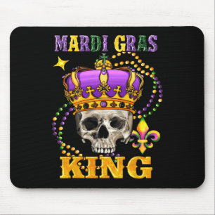 Mardi Gras King Men Carnival Costume Gift Mardi Gr Mouse Pad