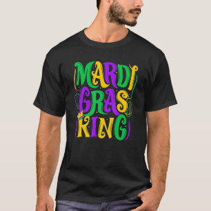 Mardi Gras King New Orleans Carnival Fat Tuesdays T-Shirt