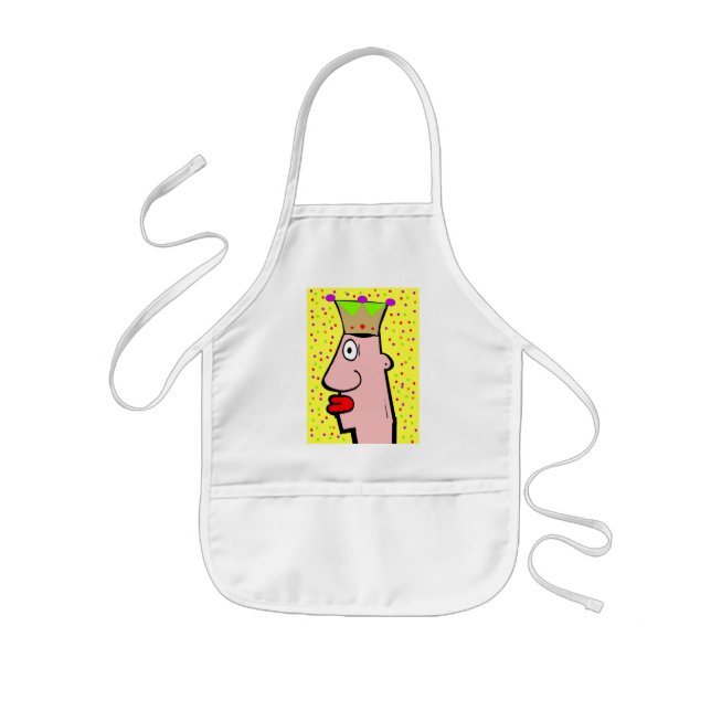Mardi Gras King "REX" Kids Apron (Front)
