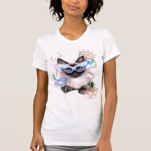 Mardi Gras Kitty T-Shirt