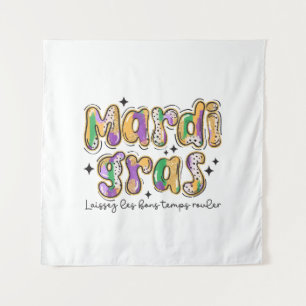 Mardi Gras Laissez Les Bons Temps Rouler Tapestry