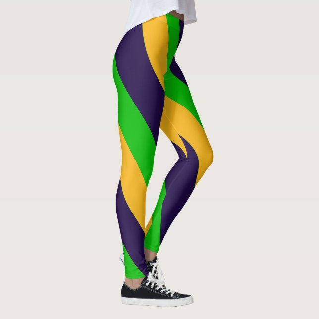 Mardi Gras Leggings (Right)