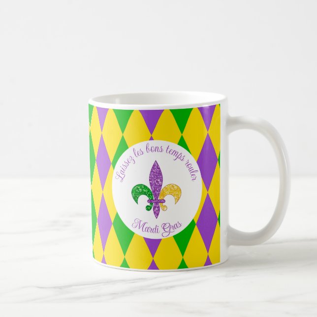 Mardi Gras! Let the Good Times Roll Mug (Right)