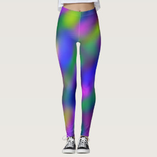 Mardi Gras Limelight Leggings