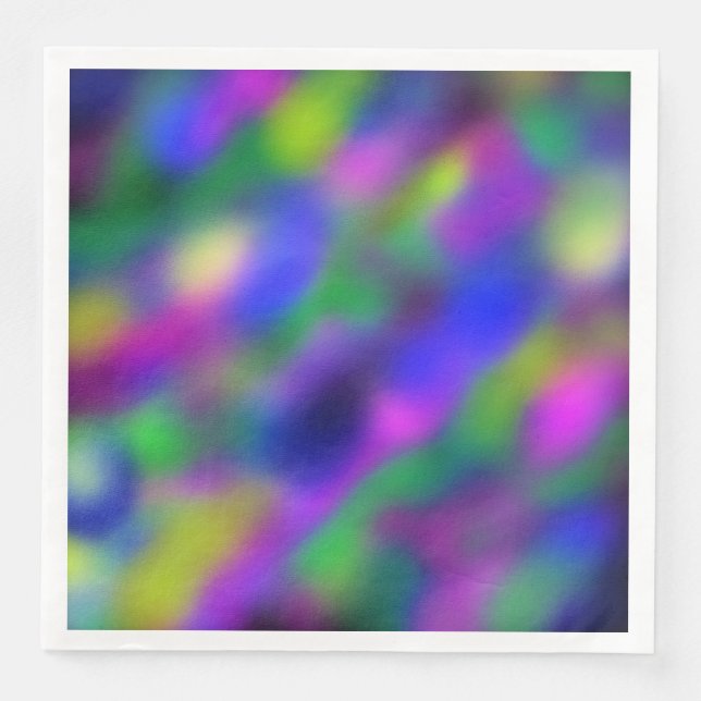 Mardi Gras Limelight Napkin (Front)