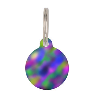 Mardi Gras Limelight Pet Tag