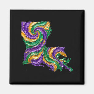 Mardi gras louisiana state Mardi gras louisiana st Magnet
