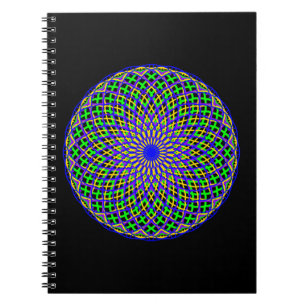 Mardi Gras Madness Spiral Notebook