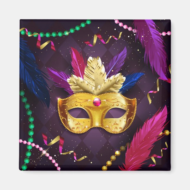 Mardi Gras Magnet (Front)