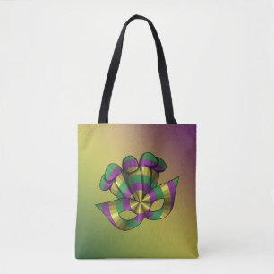 Mardi Gras Mask All-Over-Print Bag