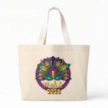 Mardi Gras Mask Bag 2025 - Mobile, AL
