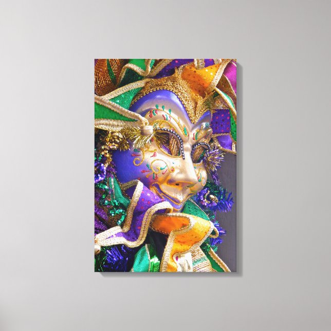 Mardi Gras mask Canvas Print (Front)