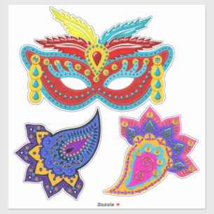 Mardi Gras Mask Decorations Cherie's Art