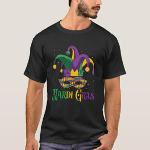Mardi Gras Mask  Mardi Gras Festival Celebration T-Shirt