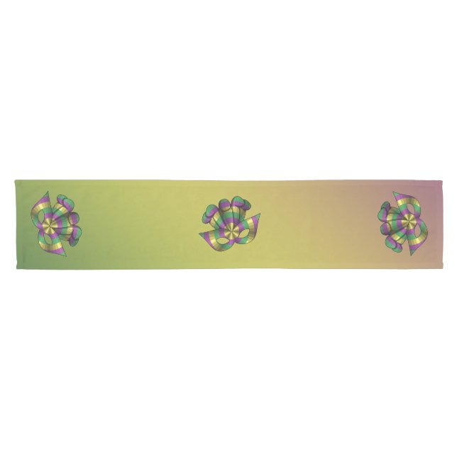Mardi Gras Mask Table Runner (Horizontal)
