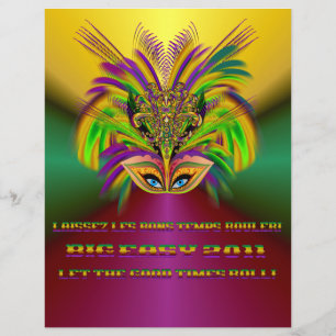 Mardi-Gras-Mask-The-Queen-V-3 Flyer