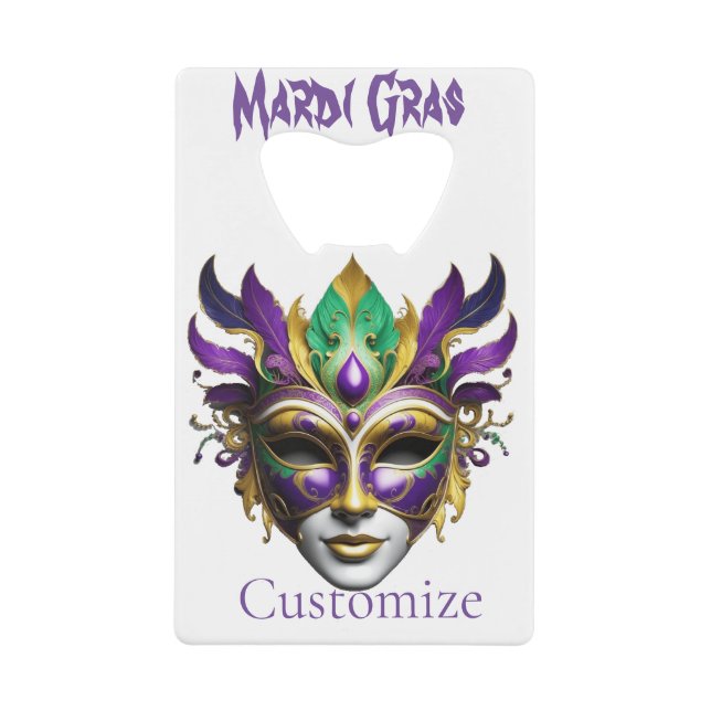 Mardi Gras Mask Thunder_Cove (Front)