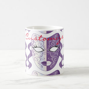 Mardi Gras Mask Thunder_Cove Coffee Mug