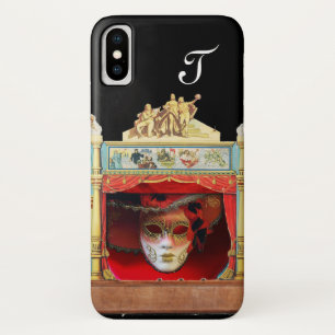 MARDI GRAS MASQUERADE BALL THEATRE STAGE Monogram Case-Mate iPhone Case
