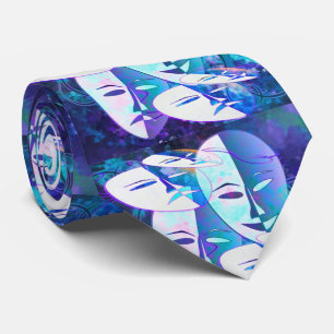 Mardi Gras Masquerade Mask Party Necktie