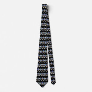 Mardi Gras Masquerade Masks Blue Silver Gems Tie