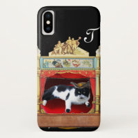 MARDI GRAS MASQUERADE THEATRE CAT Monogram