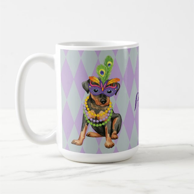 Mardi Gras Min Pin Coffee Mug (Left)