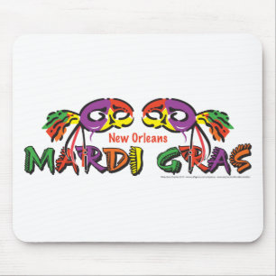 MARDI-GRAS MOUSE PAD