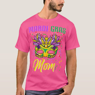 Mardi Gras Mum Funny Colourful Mardi Gras Design F T-Shirt