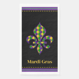 Mardi Gras  Napkin