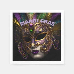 Mardi Gras Napkin