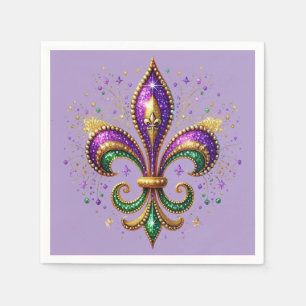 Mardi Gras Napkin