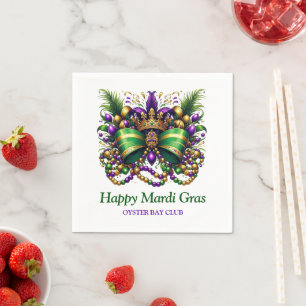 Mardi Gras Napkin